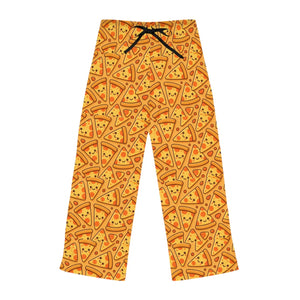 Soft Women’s Pajama Pants - Fun Pizza Print Jersey - Dipaliz - Pajamas