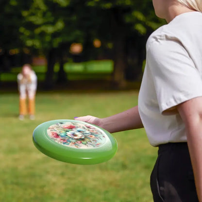 Unleash Fun with Wham-o Floral Frisbee: the Ultimate Outdoor Game! - Green / 10.9’’ Accessories