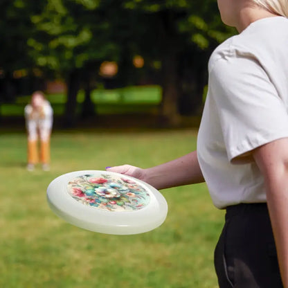 Unleash Fun with Wham-o Floral Frisbee: the Ultimate Outdoor Game! - White / 10.9’’ Accessories