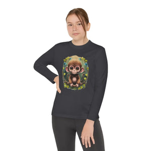 Funky Monkey Youth Long Sleeve - Polyester Blend - Dipaliz - T-shirts