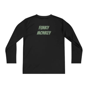 Funky Monkey Youth Long Sleeve - Polyester Blend - Dipaliz - T-shirts