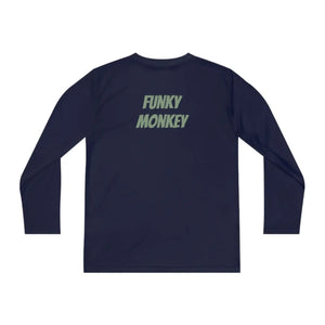 Funky Monkey Youth Long Sleeve - Polyester Blend - Dipaliz - T-shirts