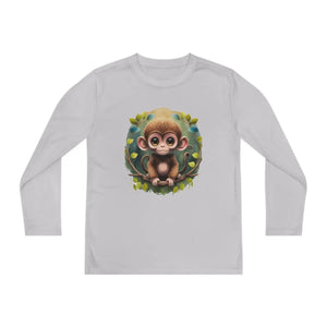 Funky Monkey Youth Long Sleeve - Polyester Blend - Dipaliz - T-shirts