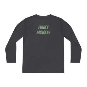 Funky Monkey Youth Long Sleeve - Polyester Blend - Dipaliz - T-shirts
