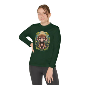 Funky Monkey Youth Long Sleeve - Polyester Blend - Dipaliz - T-shirts