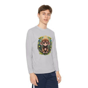Funky Monkey Youth Long Sleeve - Polyester Blend - Dipaliz - T-shirts