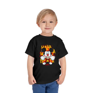 Short Sleeve Tee Mouse with Teeth Cool Kids Style - Dipaliz - Black / 2t - Baby & Toddler Clothing