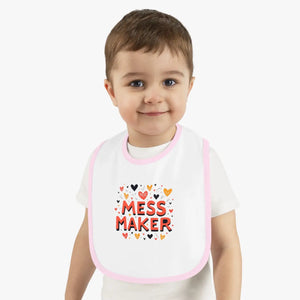 Vibrant Mess Maker Baby Bib - Soft Cotton - Dipaliz - Bibs