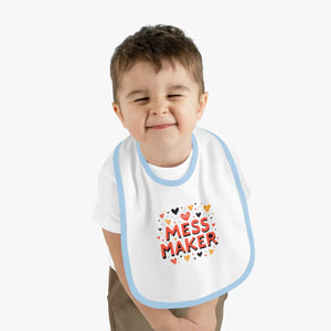 Vibrant Mess Maker Baby Bib - Soft Cotton - Dipaliz - Bibs