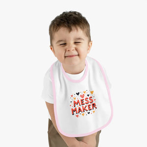 Vibrant Mess Maker Baby Bib - Soft Cotton - Dipaliz - Bibs