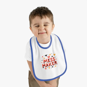 Vibrant Mess Maker Baby Bib - Soft Cotton - Dipaliz - Bibs