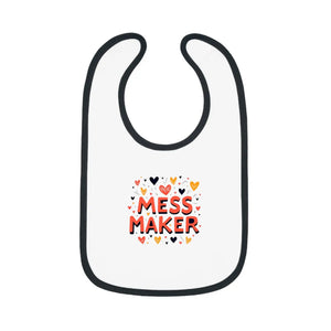 Vibrant Mess Maker Baby Bib - Soft Cotton - Dipaliz - Bibs