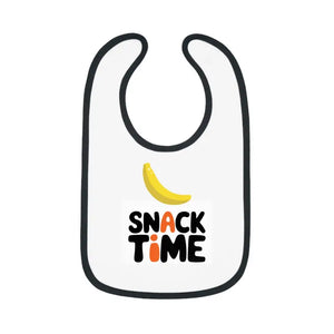 Snack Time Baby Bib Tee - Mess Free Meals - Dipaliz - Bibs
