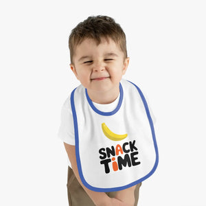 Soft Cotton Snack Time Baby Bib Tee Mess Free Meals Dipaliz - Bibs