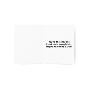 Funny be Mine Happy Valentine’s Day Greeting Cards - Dipaliz