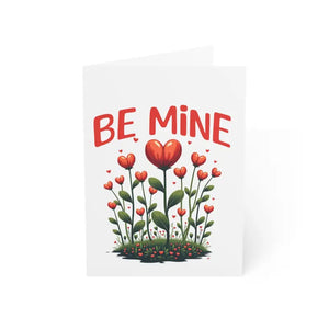 Funny be Mine Happy Valentine’s Day Greeting Cards - Dipaliz - 5’’ x 7’’ (vertical) / Coated (both Sides) / 1 Pc