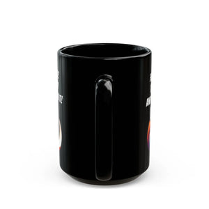 Funny Black Mug Fur Real i am Foxy and Know it - Dipaliz - Mugs