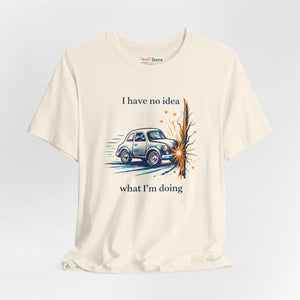 Funny Vintage Crash Graphic Cotton Tee - Dipaliz - T-shirts - s