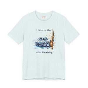 Funny Vintage Crash Graphic Cotton Tee - Dipaliz - T-shirts - s