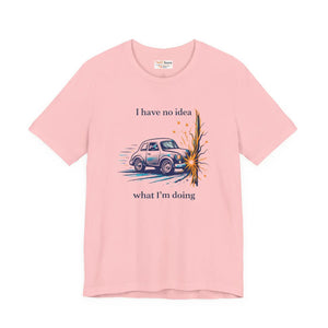 Funny Vintage Crash Graphic Cotton Tee - Dipaliz - T-shirts - s