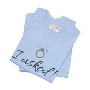 Funny Engagement Announcement Tee for Unforgettable Celebrations - Dipaliz - T-shirts