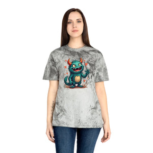 Vibrant Color Blast Tee - Fun Green Monster Vibes - Dipaliz - T-shirts