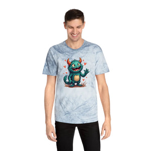 Vibrant Color Blast Tee - Fun Green Monster Vibes - Dipaliz - T-shirts