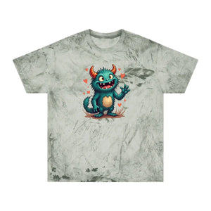 Vibrant Color Blast Tee - Fun Green Monster Vibes - Dipaliz - T-shirts