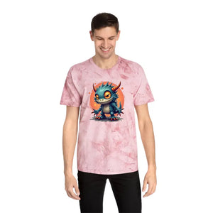 T-shirt - Fun Monster Unisex Color Blast - Vibrant Quirky Tee - Dipaliz