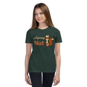 Soft Cotton Youth T-shirt - Funny Nut Squirrel Style - Dipaliz - T-shirts - s