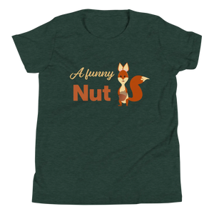 Soft Cotton Youth T-shirt - Funny Nut Squirrel Style - Dipaliz - T-shirts - s