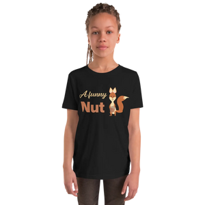 Soft Cotton Youth T-shirt - Funny Nut Squirrel Style - Dipaliz - T-shirts - s