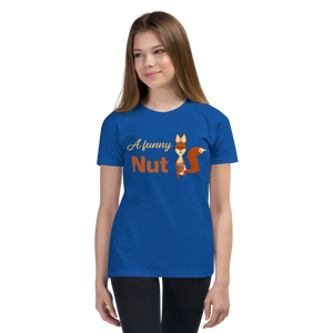 Soft Cotton Youth T-shirt - Funny Nut Squirrel Style - Dipaliz - T-shirts - s