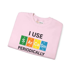 Funny Sarcasm Sweatshirt Cloudlike Softness Nerdy Vibe - Dipaliz - Sweatshirts
