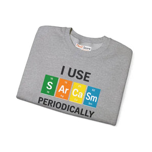 Funny Sarcasm Sweatshirt Cloudlike Softness Nerdy Vibe - Dipaliz - Sweatshirts