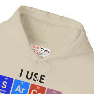 Funny Science Sweatshirt - Sarcasm Periodically Hoodie - Dipaliz - Hoodies