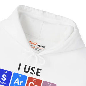 Funny Science Sweatshirt - Sarcasm Periodically Hoodie - Dipaliz - Hoodies