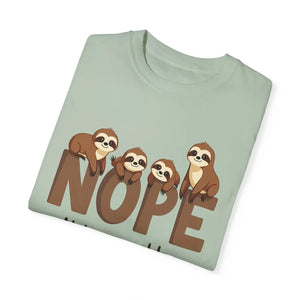 Relaxed Sloth Graphic Tee - Funny Print Cotton - Dipaliz - T-shirts - s