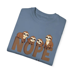 Relaxed Sloth Graphic Tee - Funny Print Cotton - Dipaliz - T-shirts - s
