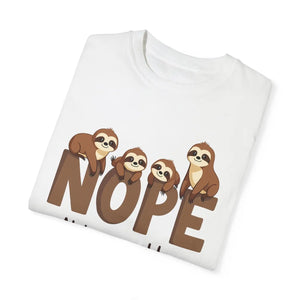 Relaxed Sloth Graphic Tee - Funny Print Cotton - Dipaliz - T-shirts - s