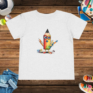 Soft Walking Talking Pencil Toddler T-shirt Cotton - Dipaliz - Baby & Clothing
