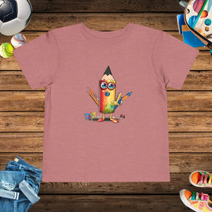 Soft Walking Talking Pencil Toddler T-shirt Cotton - Dipaliz - Baby & Clothing