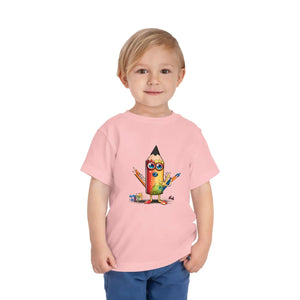 Soft Walking Talking Pencil Toddler T-shirt Cotton - Dipaliz - Baby & Clothing