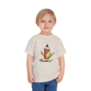 Soft Walking Talking Pencil Toddler T-shirt Cotton - Dipaliz - Baby & Clothing