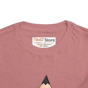 Soft Walking Talking Pencil Toddler T-shirt Cotton - Dipaliz - Baby & Clothing