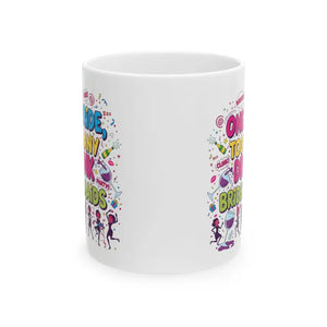 Mug - Funny Wedding Ceramic one Bride too Many Bold Humor Dipaliz