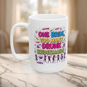Funny Wedding Ceramic Mug - Bold Humor Gift - Dipaliz - Mugs