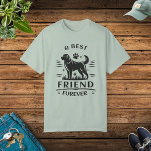 Furever Friend Unisex T-shirt - Garment Dyed Comfort Tee - Dipaliz - Bay / s - T-shirts