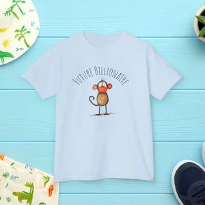 Future Billionaire Kids Tee - Soft Cotton Comfort - Dipaliz - T-shirts