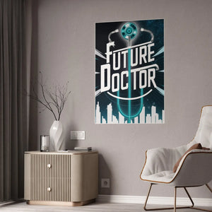 High Gloss Poster – Future Doctor Motivation - Dipaliz - Posters Prints & Visual Artwork